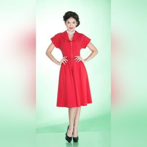 Tatyana Bettie Page Marie Retro Vintage 50s Style Dress, VGUC, Size 3X